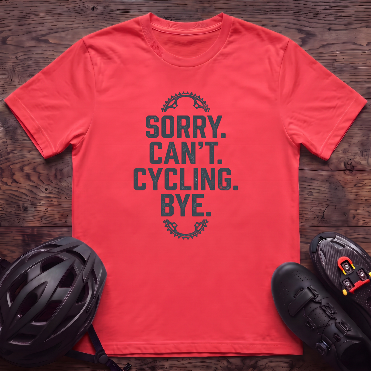 Sorry Can't Cycling T‑Shirt