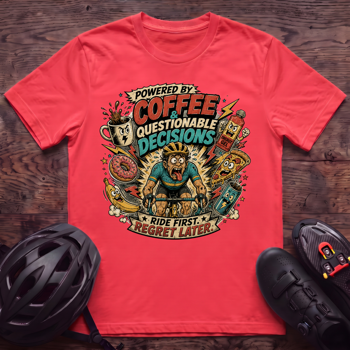 Powered By Coffee T‑Shirt