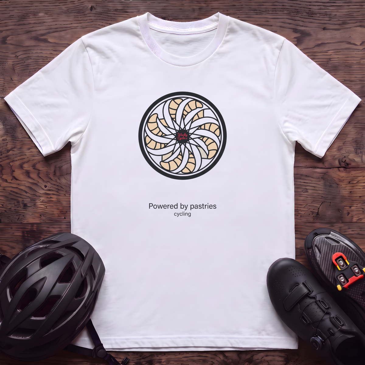Powered By Pastries T‑Shirt