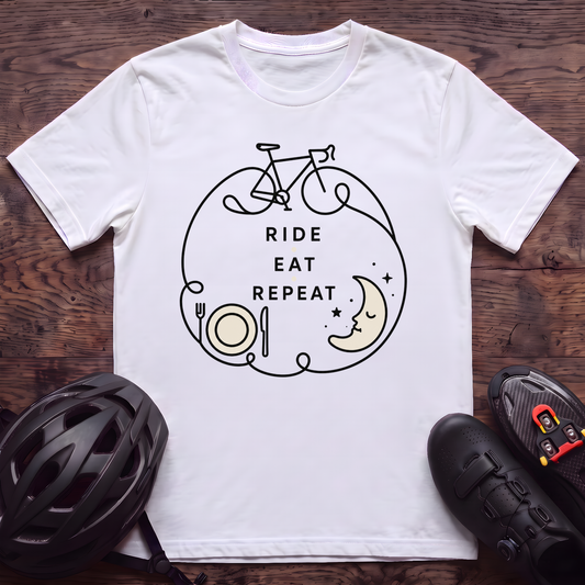 Ride Eat Repeat T‑Shirt