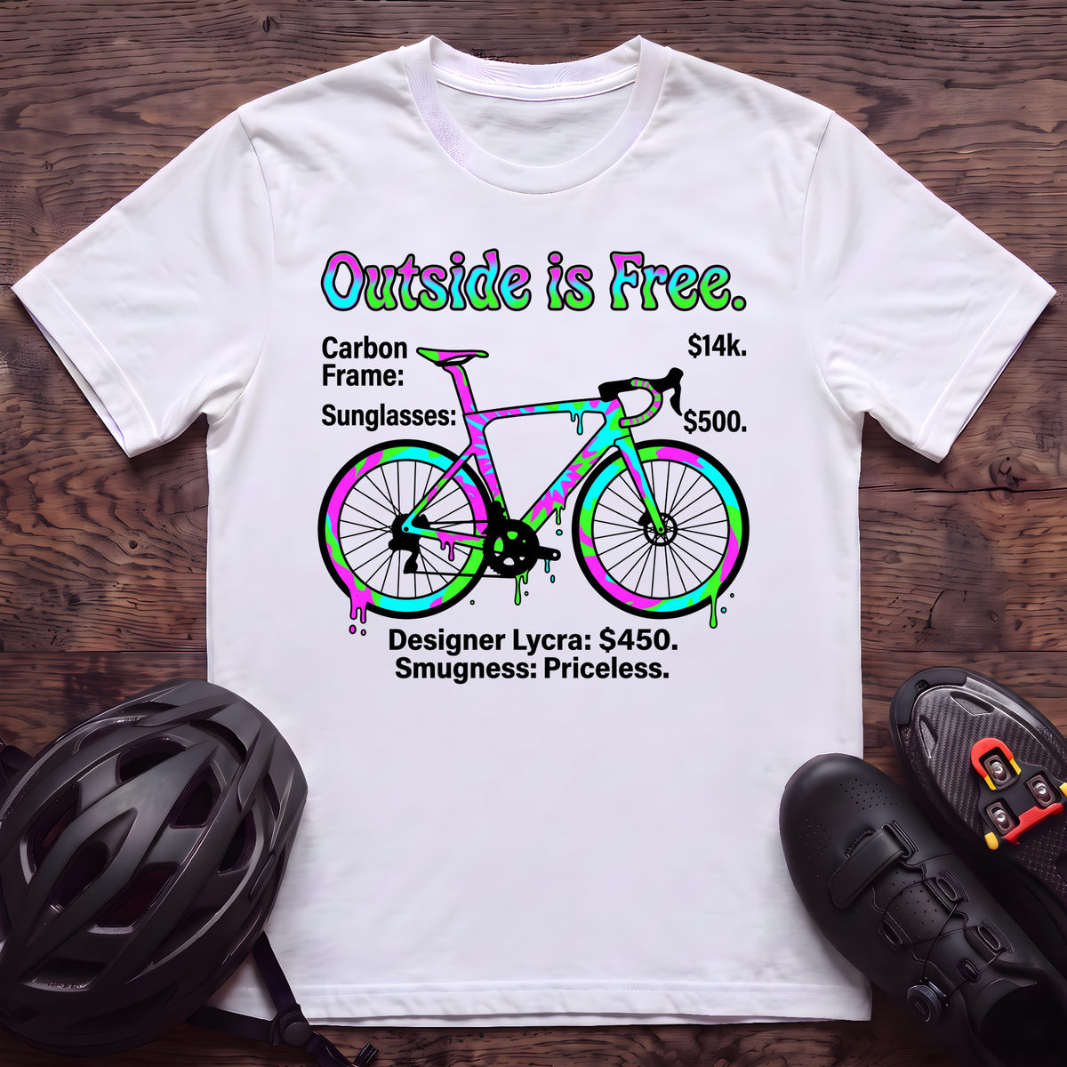 Outside Is Free T‑Shirt