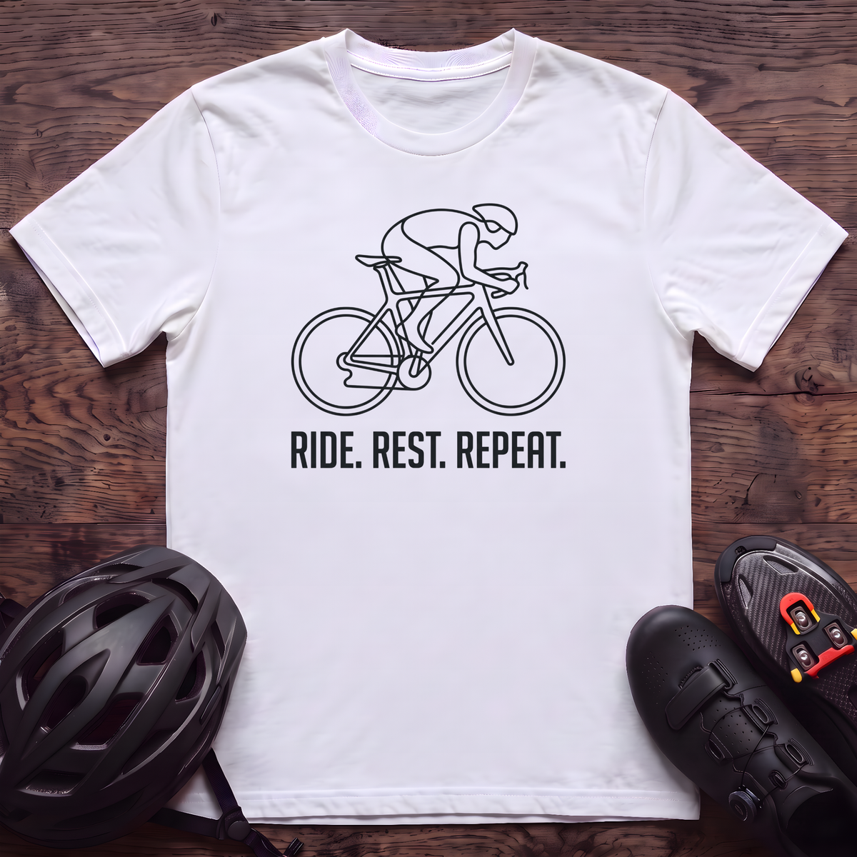 Ride Rest Repeat T‑Shirt