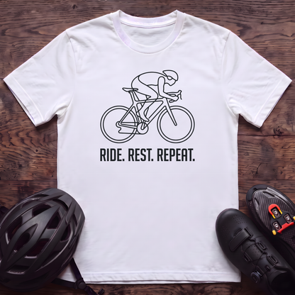 Ride Rest Repeat T‑Shirt