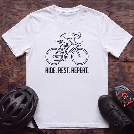 Ride Rest Repeat T‑Shirt