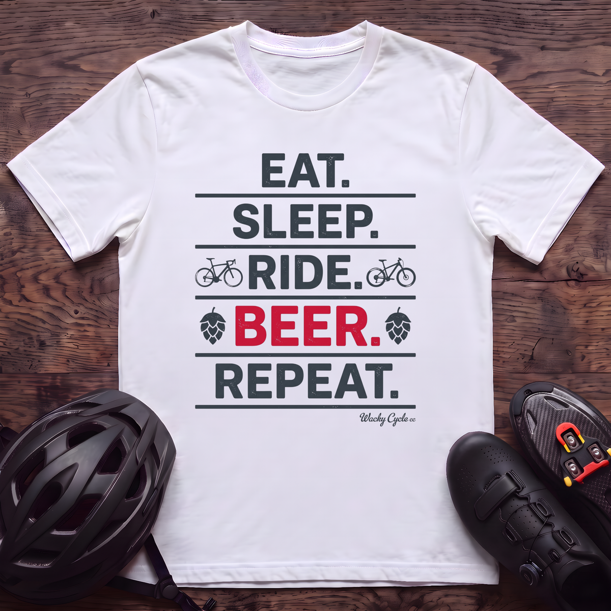 Ride Beer Repeat T‑Shirt