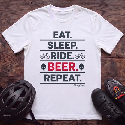 Ride Beer Repeat T‑Shirt