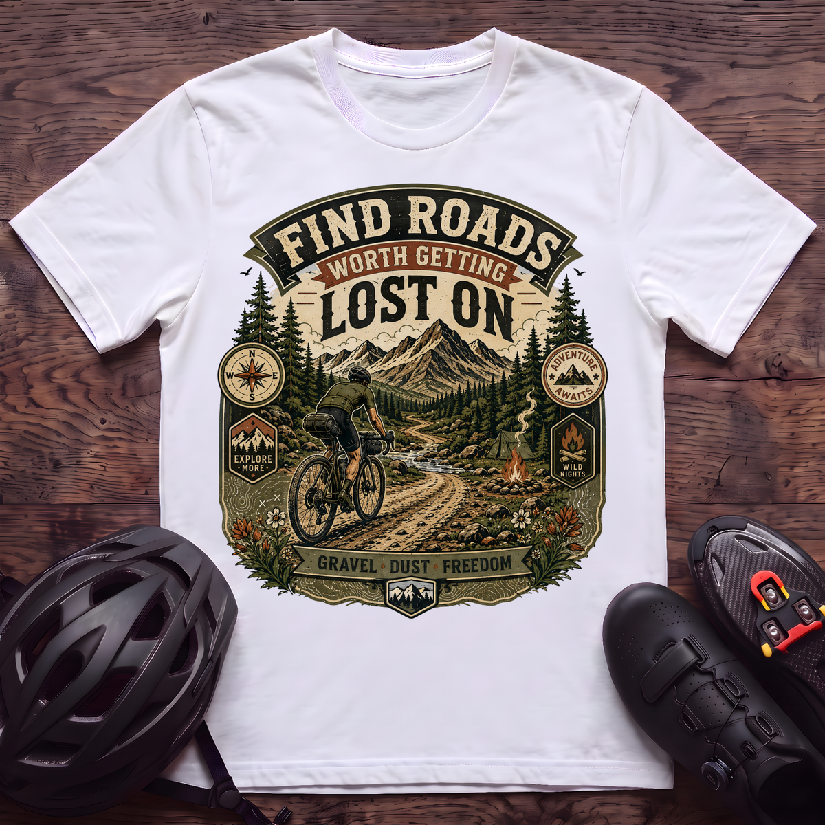 Find Roads T‑Shirt