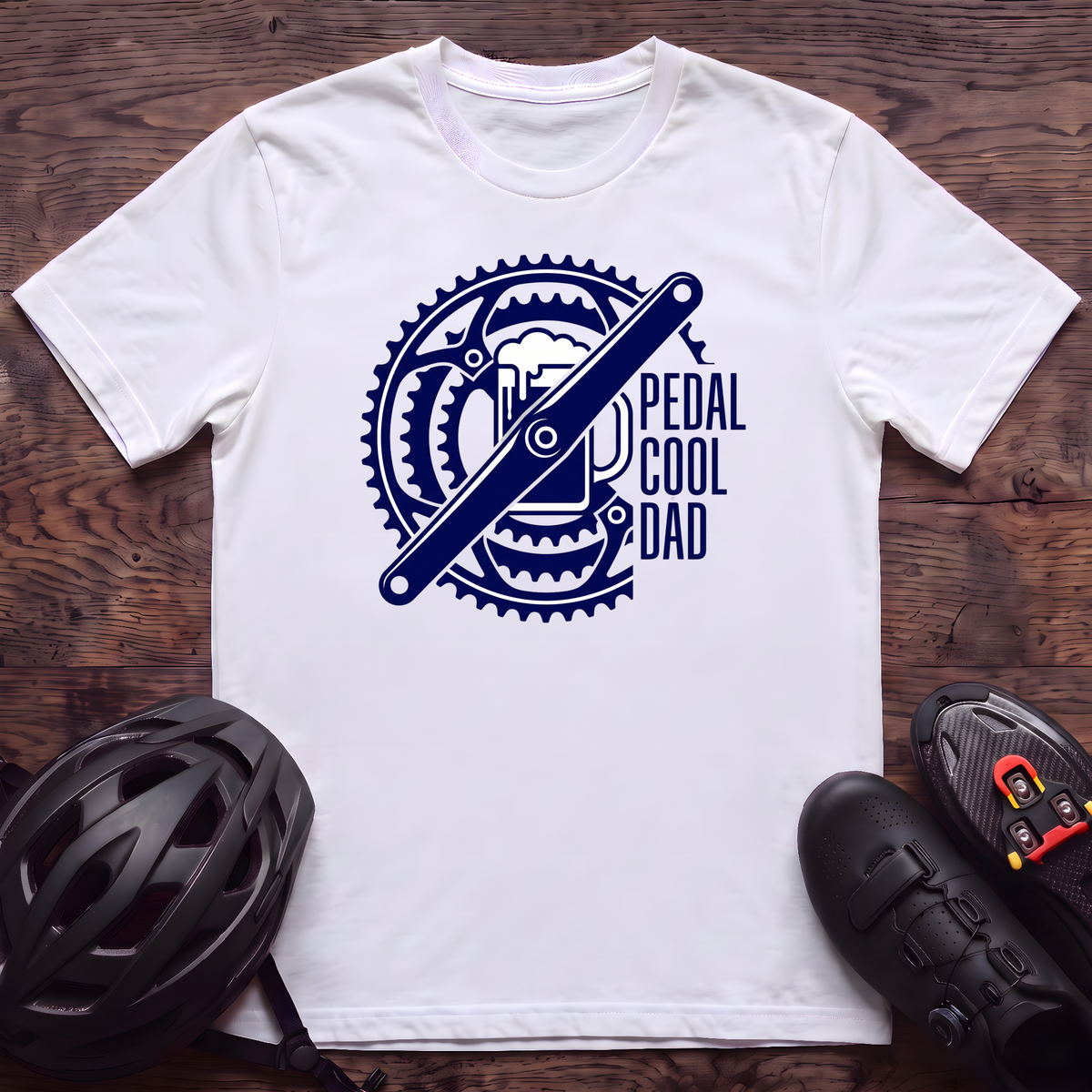 Pedal Cool Dad T‑Shirt