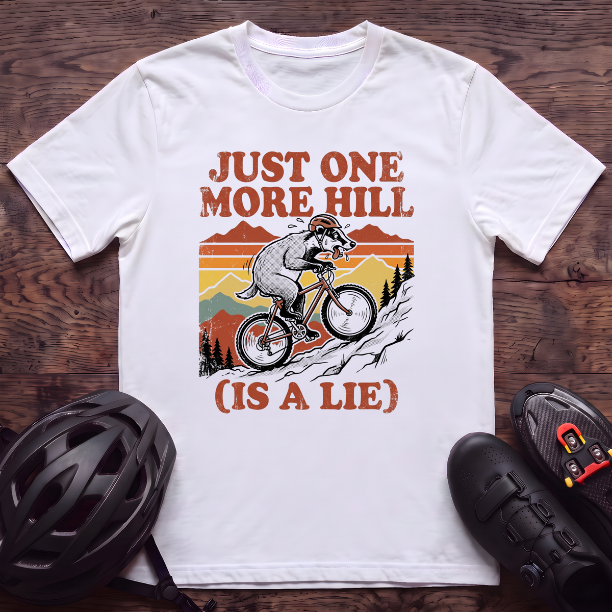 Just One More Hill T‑Shirt