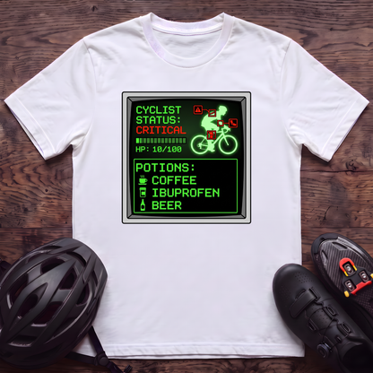 Cyclist Status Critical T‑Shirt