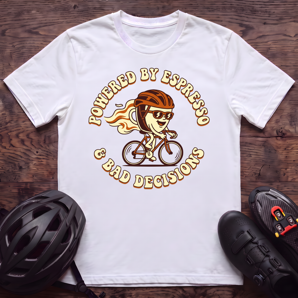 Powered By Espresso T‑Shirt