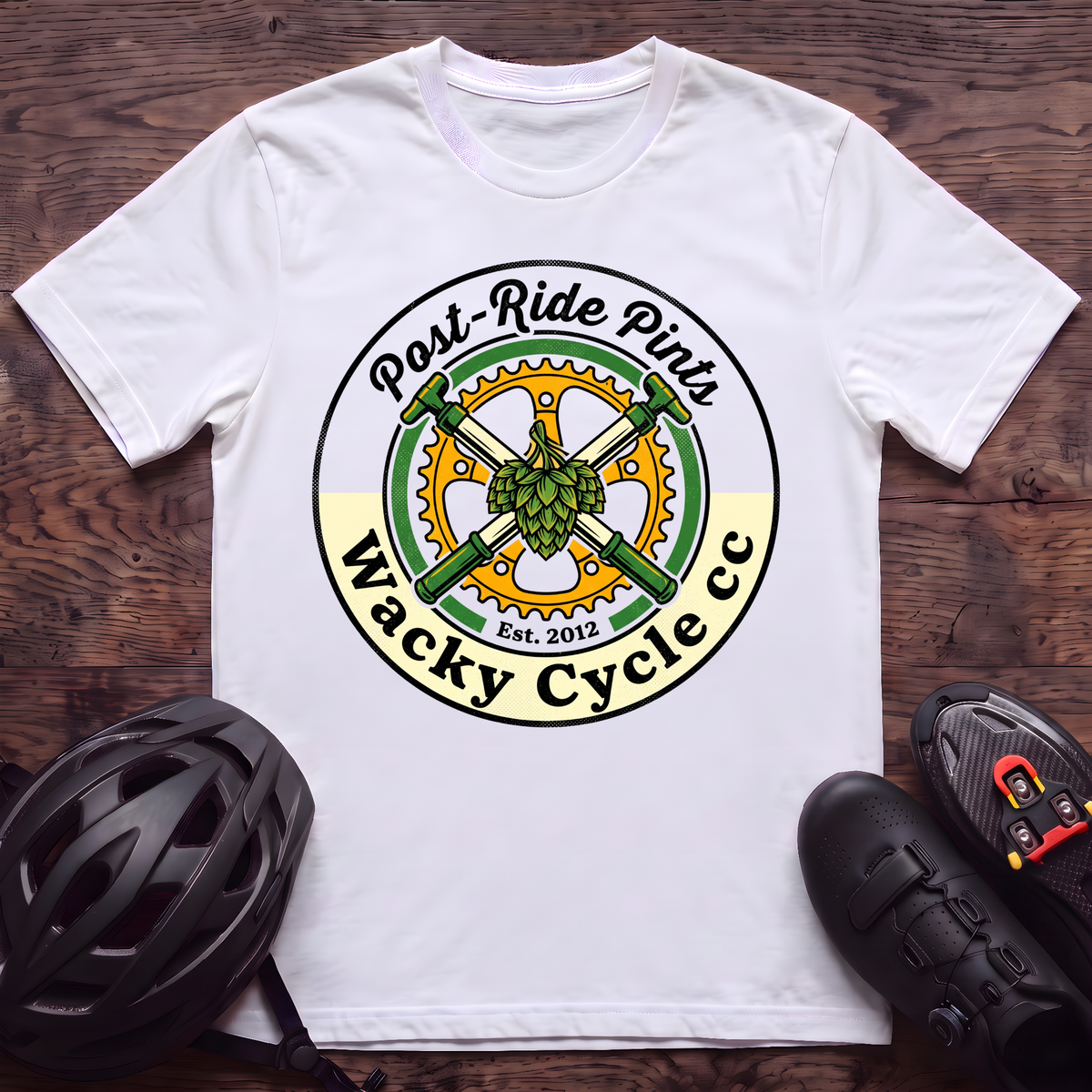 Post Ride Pints T‑Shirt