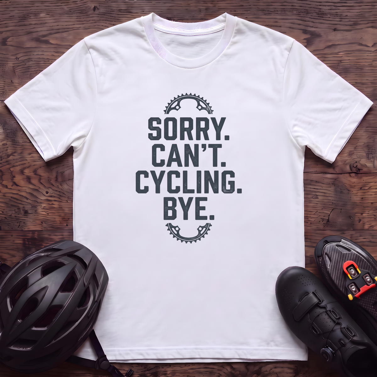 Sorry Can't Cycling T‑Shirt