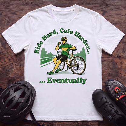 Ride Hard Cafe Harder T‑Shirt