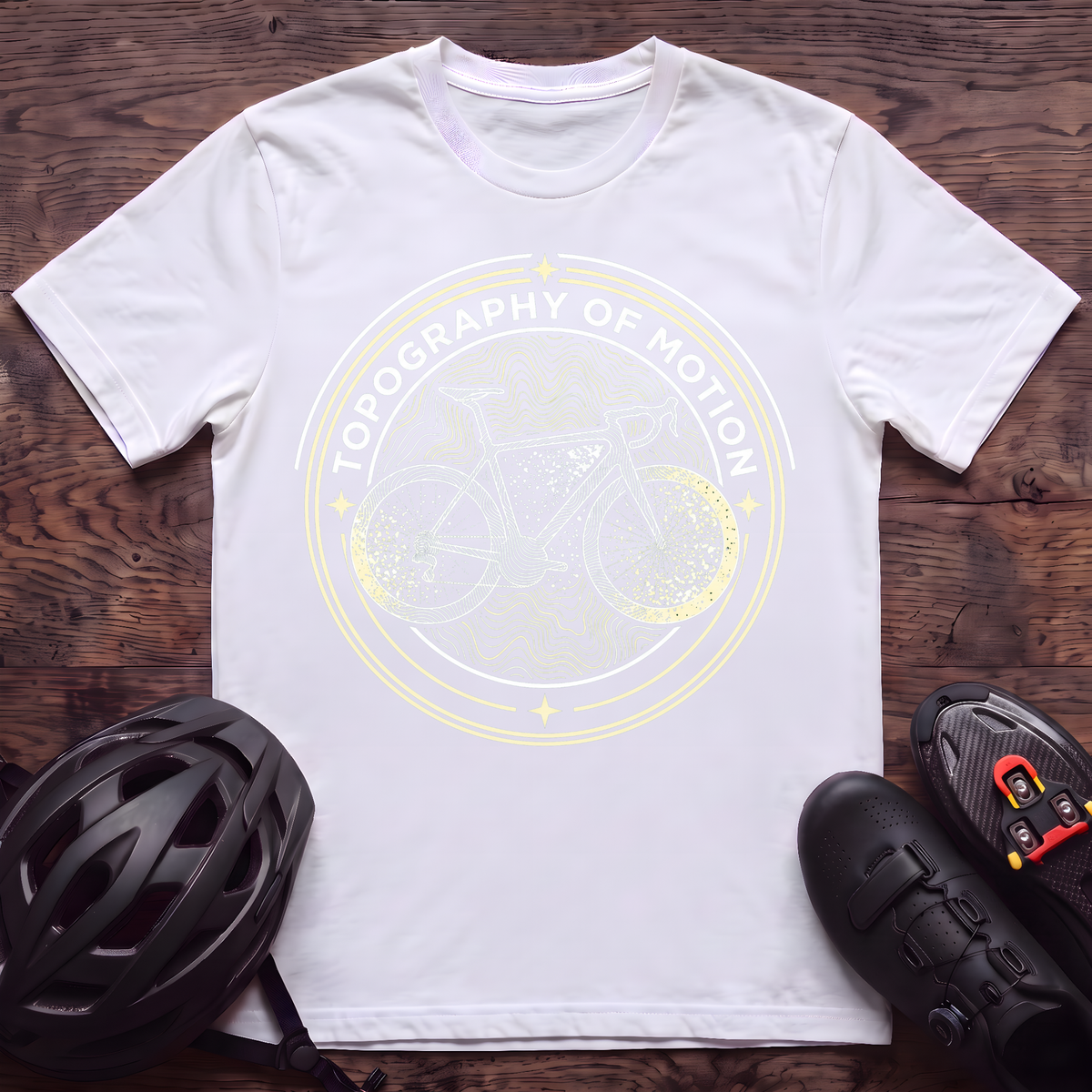 Topography Of Motion T‑Shirt