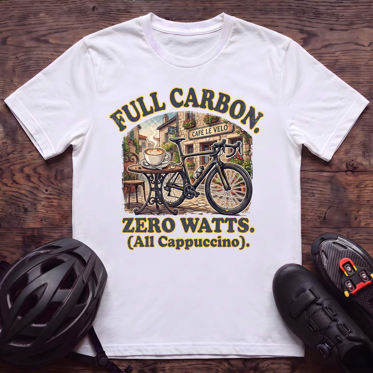 Full Carbon Zero Watts T‑Shirt