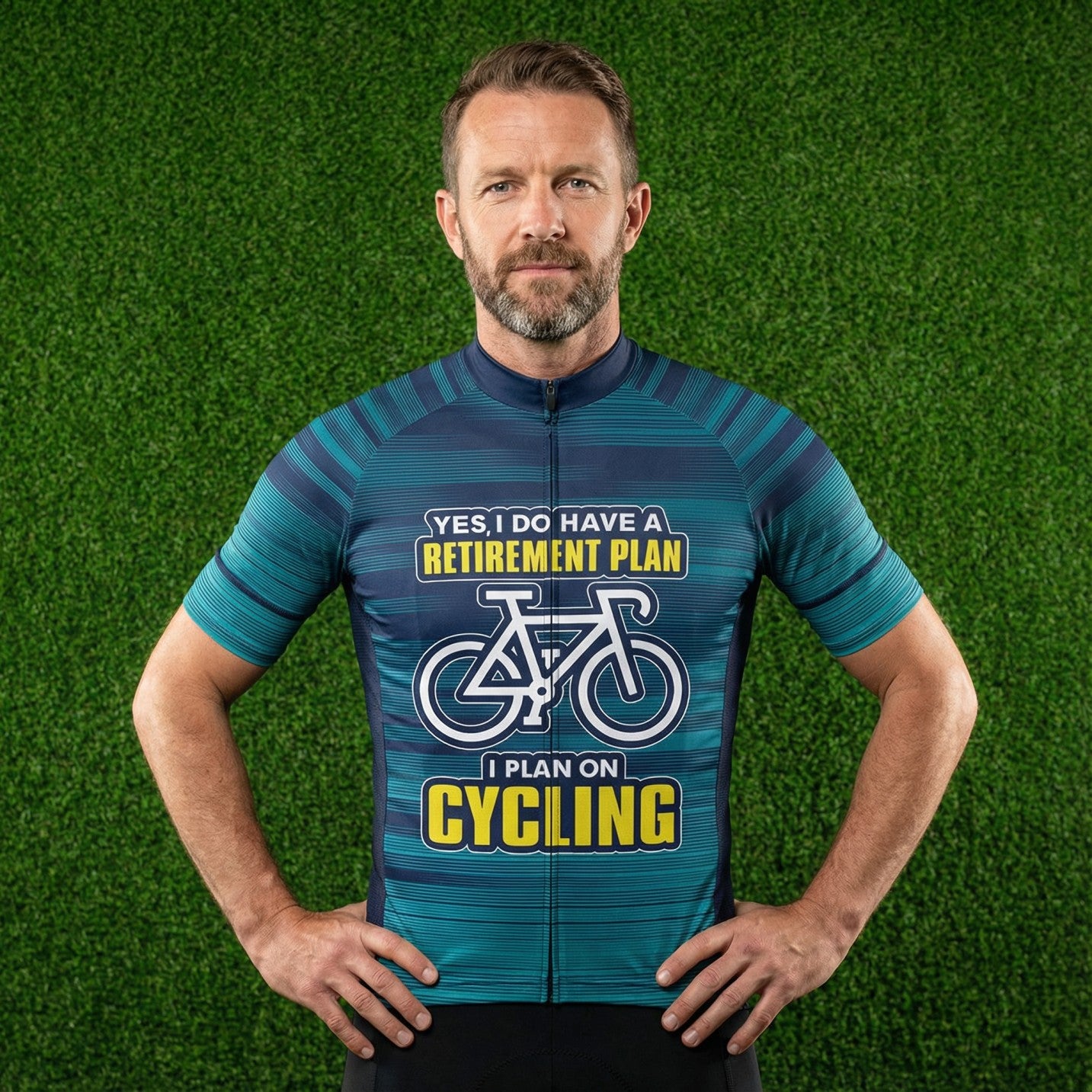 Yes I Do Have A Retirement Plan I Plan On Cycling – Cycling Jersey